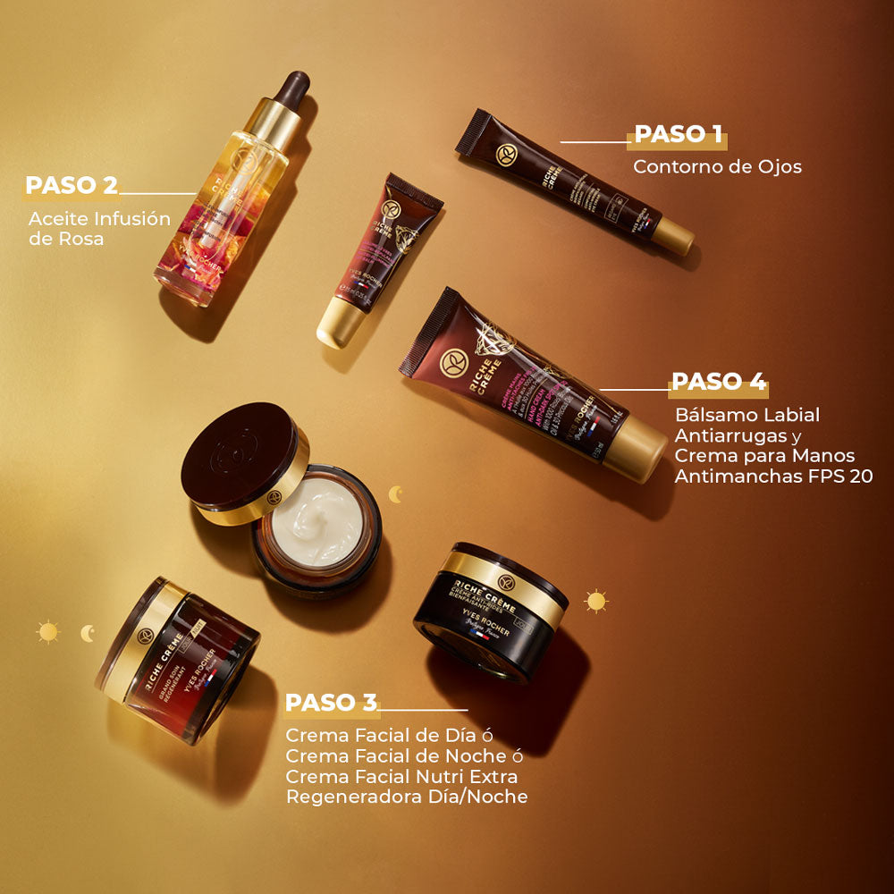 Riche Crème Aceite Infusión de Rosa de Yves Rocher