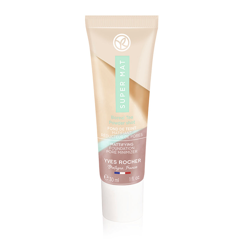Maquillaje Base Yves Rocher Súper Mate Color Doré 200