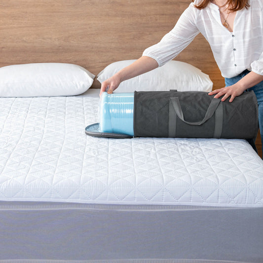 Protector De Colchón Colchoneta Memory Foam 2 variantes 1349