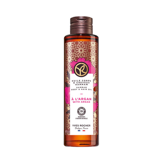 Aceite Cuerpo y Cabello Yves Rocher Argán y Rosa