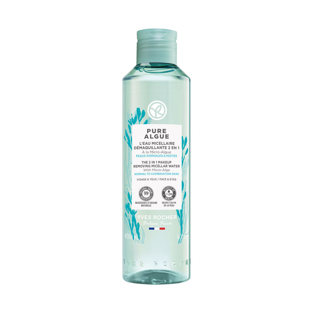 Agua Micelar Desmaquillante 2 en 1 Yves Rocher