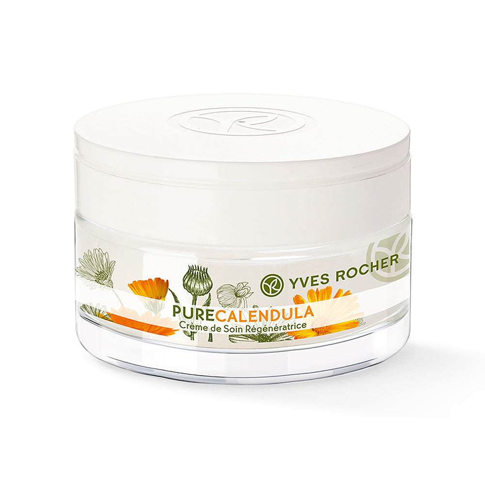 Pure Calendula Crema Facial Día/Noche Regeneradora Yves Rocher