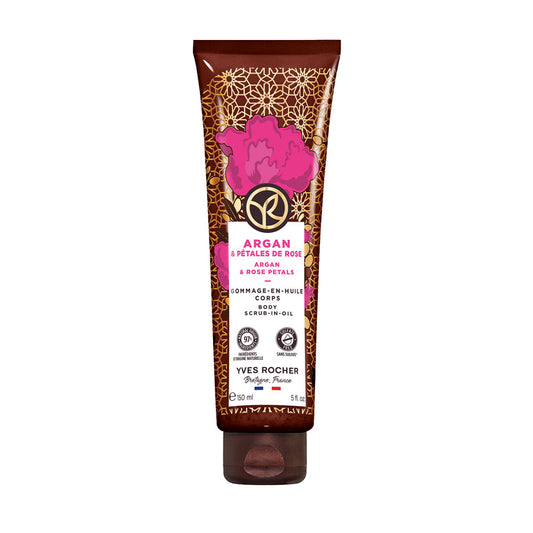Exfoliante Corporal en Aceite Argán y Rosa Yves Rocher