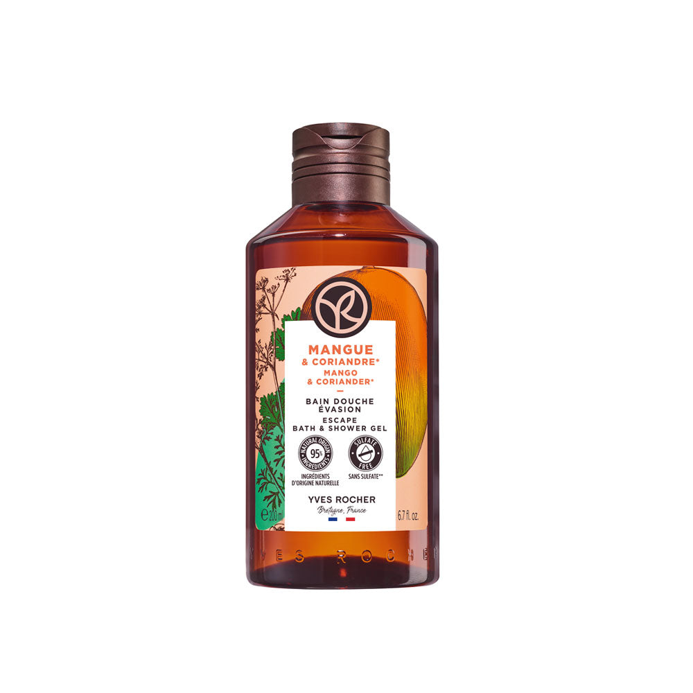 Gel De Ducha Corporal Mango Y Cilantro Yves Rocher
