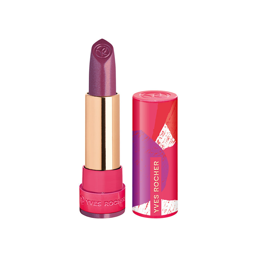 Labial Rouge Nacarado Yves Rocher Color Mauve Glacial
