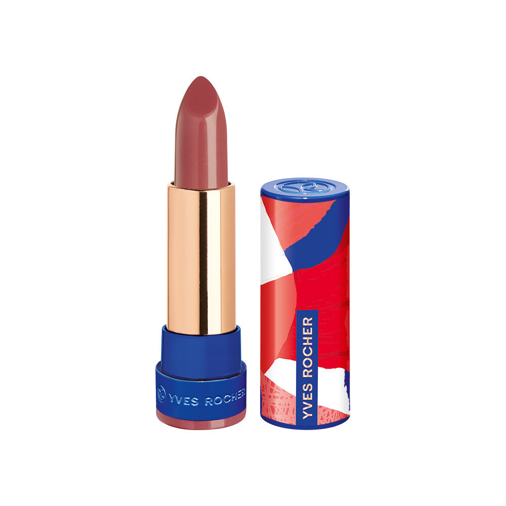 Labial Rouge Satinado Yves Rocher Color Cerisier en Fleur