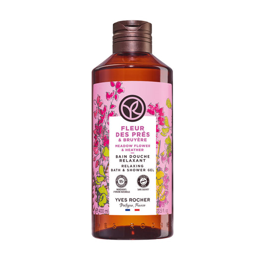 Maxi Gel De Ducha Corporal Flor Silvestre Y Brezo Yves Rocher