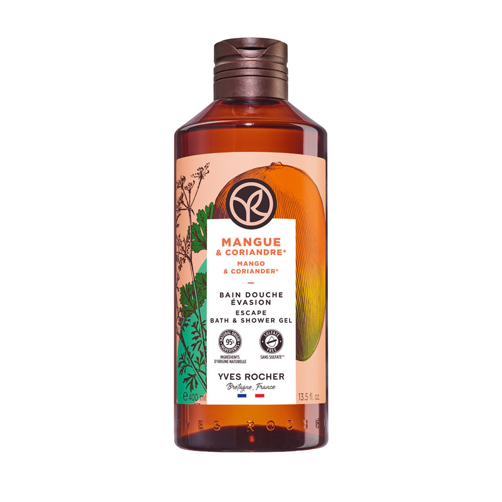 Maxi Gel De Ducha Corporal Mango Y Cilantro Yves Rocher