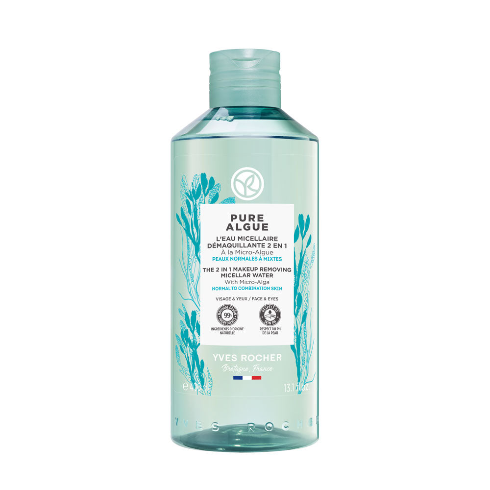 Maxi Agua Micelar Desmaquillante 2 en 1 Yves Rocher