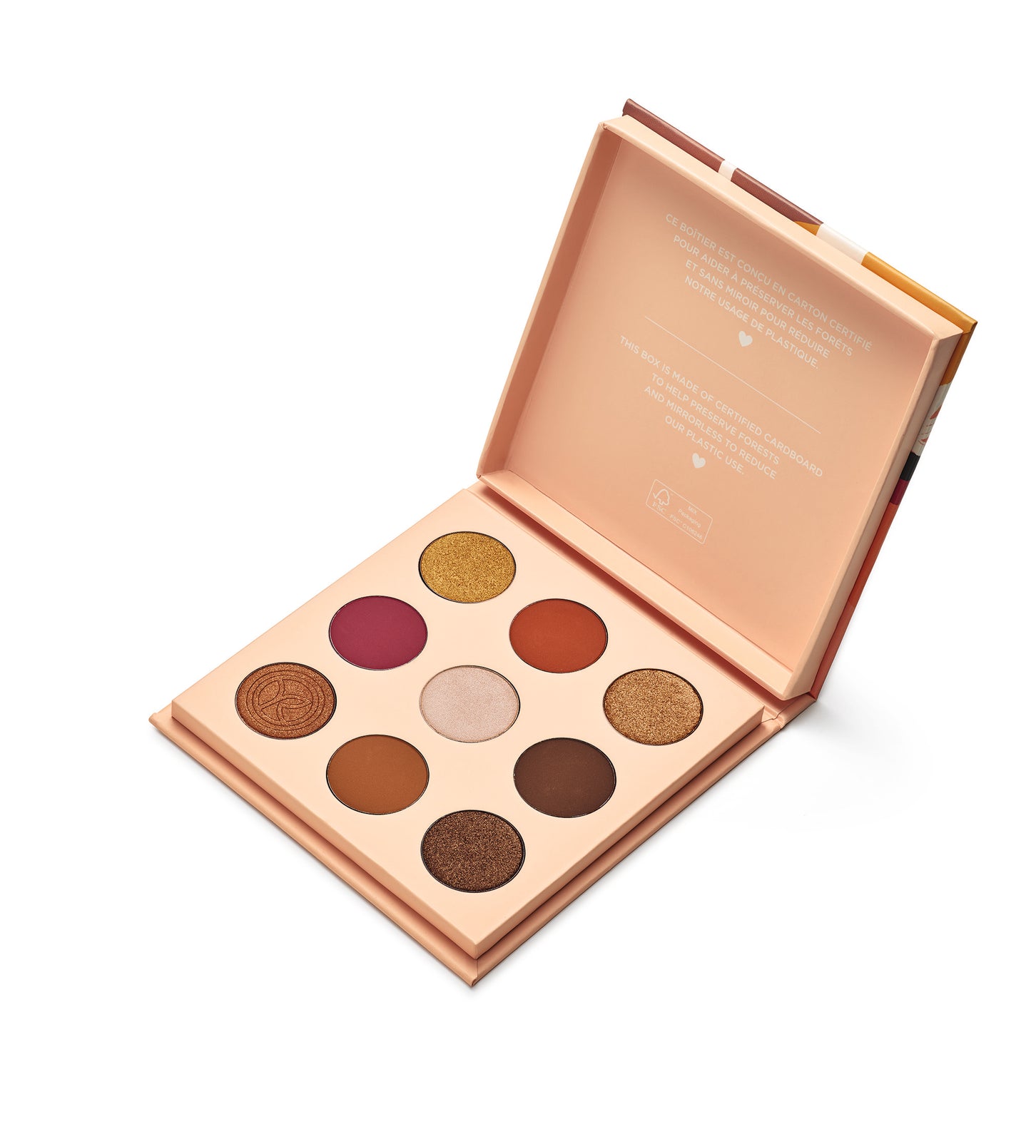 Paleta de Sombras para Ojos Color Marron Yves Rocher