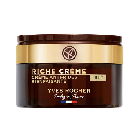 Riche Crème Crema Facial de Noche Nutri Regeneradora Yves Rocher