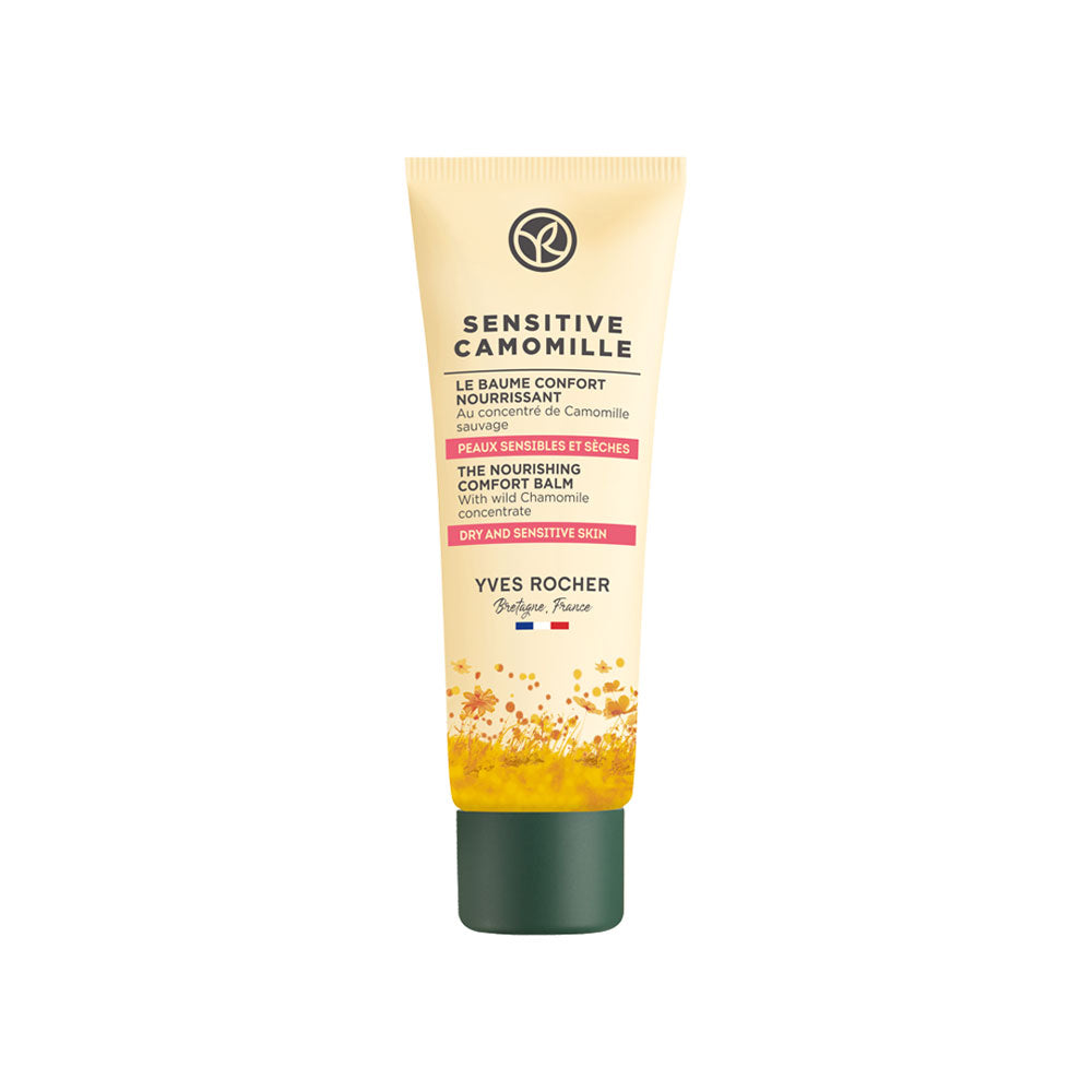 Sensitive Camomille Crema Facial Nutritiva Yves Rocher
